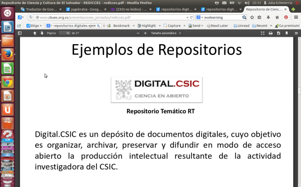 ejemplo de repositorios